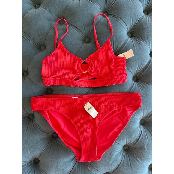 aerie Other - NWT Aerie 2 Piece Bikini Swimsuit Top Small Bottoms Large
